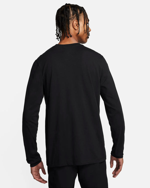 Nike Men's Long Sleeve Golf T-Shirt - Black