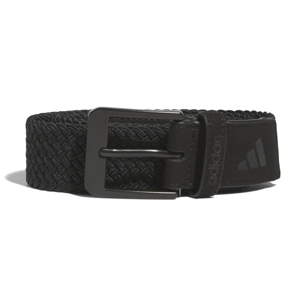 adidas Golf Braided Stretch Belt - Black