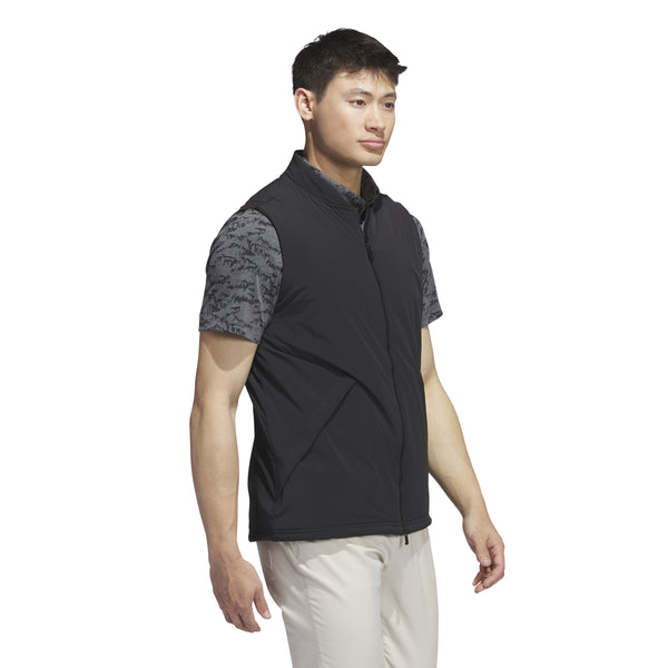 adidas Golf Ultimate365 Tour Frostguard Full Zip Padded Vest - Black