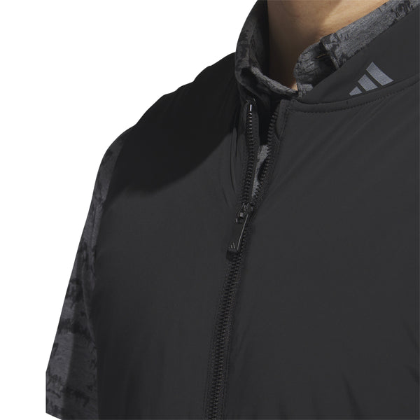 adidas Golf Ultimate365 Tour Frostguard Full Zip Padded Vest - Black