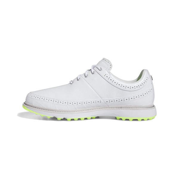 adidas MC80 Spikeless Golf Shoes - White/Lucid Lemon