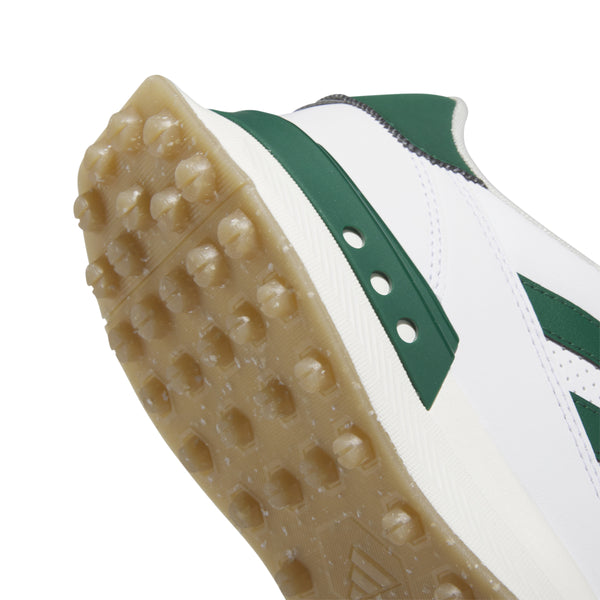 NEW adidas S2G Spikeless Leather 24 Golf Shoes - White/Court Green/Gum4