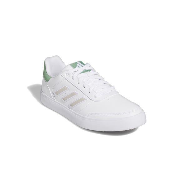 NEW adidas Retrocross 24 Spikeless Golf Shoes - White/Preloved Green