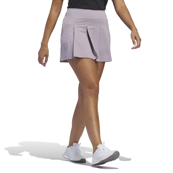 adidas Golf Women's Ultimate365 Tour Pleated Skort - Preloved Fig SS24