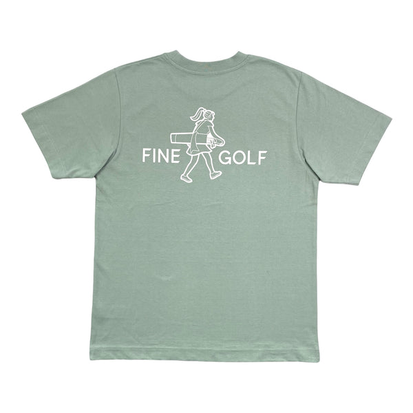 Fine Golf - The Golf Girl T-Shirt Aloe