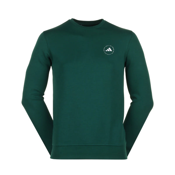 adidas Golf Crewneck Sweatshirt- Court Green SS24