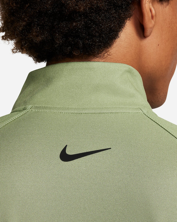Nike Tour Men's Dri-FIT ADV 1/2-Zip Golf Top - Oil Green/Honeydew/Black