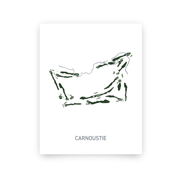Lie + Loft Carnoustie (white) 14x11