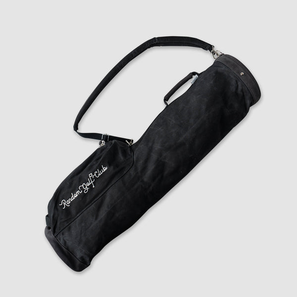 Random Golf Club Blank Canvas Carry Bag - Black
