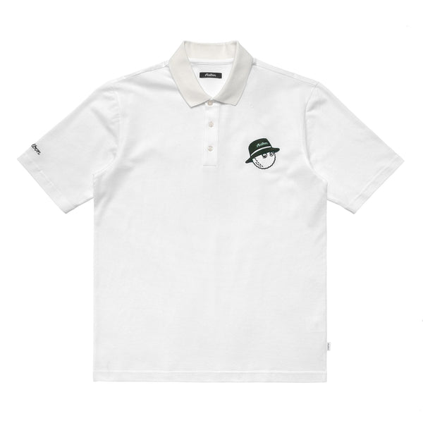 Malbon Golf Cooper Polo - White