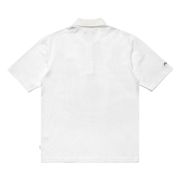 Malbon Golf Cooper Polo - White