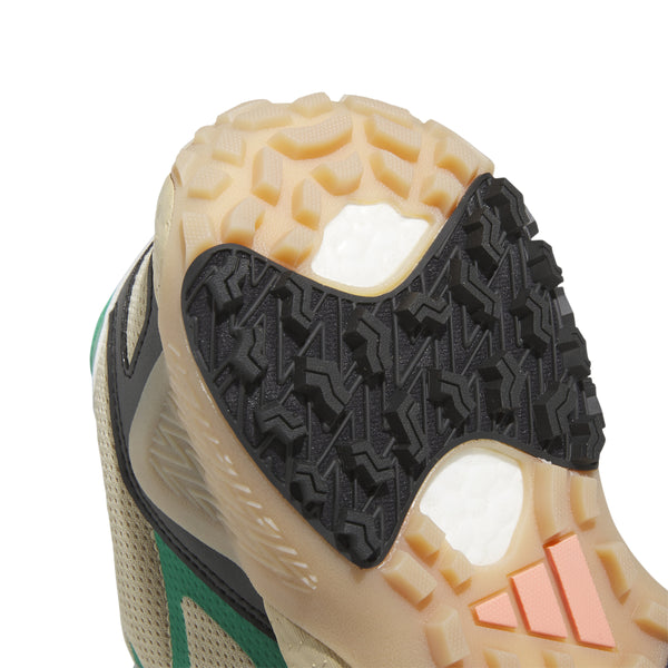 adidas Adicross Lo Golf Shoes - Savanna / Coral Fusion / Court Green