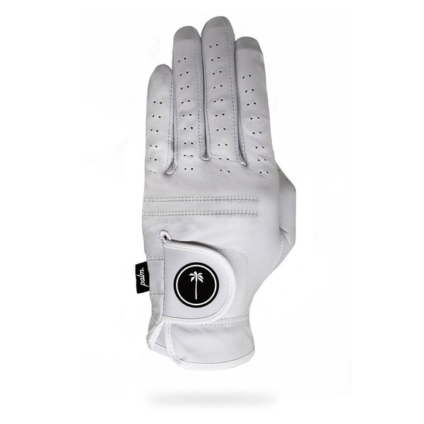Palm Golf Co. The Canvas Glove - White